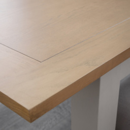 Julian Bowen Richmond 6 Seater Extending Dining Table Elephant Grey and Pale Oak - Wood - Wilko - thumbnail 7