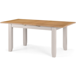 Julian Bowen Richmond 6 Seater Extending Dining Table Elephant Grey and Pale Oak - Wood - Wilko - thumbnail 3