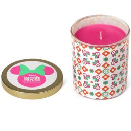 Disney Minnie Mouse Mango and Frangipani Scented Candle 213g - Size: 7.4 x 7.1 x 7.3cm - Multi - Wilko - thumbnail 5