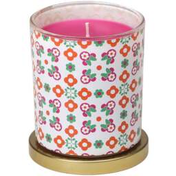 Disney Minnie Mouse Mango and Frangipani Scented Candle 213g - Size: 7.4 x 7.1 x 7.3cm - Multi - Wilko - thumbnail 1