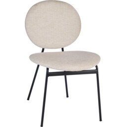 Pair of Maybury Plush Dining Chairs Cream - Size: Set of 2 - Wilko - thumbnail 7