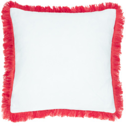 furn. Kadie Pink Woven Feather Filled Cushion 45 x 45cm - Size: 45 x 45 x 10cm - Wilko - thumbnail 7