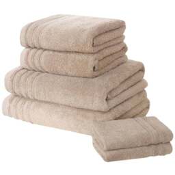 Rapport Home So Soft Cream Cotton Face Towel - Wilko