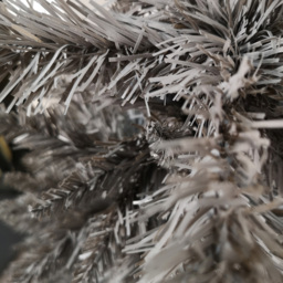 Snowtime Grey Pine Wrapped Pencil Artificial Christmas Tree 4ft - Wilko - thumbnail 5