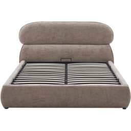 Rhea Ottoman Bed Brown Double - Wilko - thumbnail 7