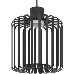 EGLO Ginestrone-Z 3 Lamp Black Steel RGB LED Pendant Light - Size: 110 x 20 x 90cm - Wilko - thumbnail 4