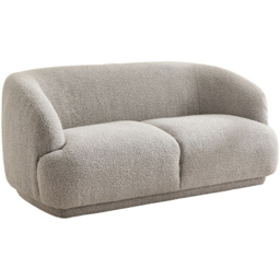 Sutton 2 Seater Taupe Sofa - Wilko - thumbnail 3