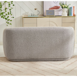 Sutton 2 Seater Taupe Sofa - Wilko - thumbnail 5
