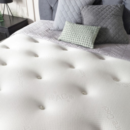 Aspire Small Double Cashmere 1000 Pocket Tufted Mattress - White - Aspire Beds - Wilko - thumbnail 4
