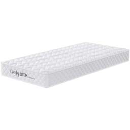 Home Source Antares Small Double Quilted Medium Firm Bonnell Coil Mattress - White - Wilko - thumbnail 1
