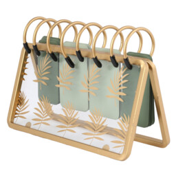 Gold Desk Calendar Ornament - Size: 18 x 13 x 6.8 - Wilko - thumbnail 3