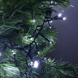 Premier ClusterBrights 2000 Cool White LED Multi-Function Green Cluster Light 25m - Size: 5 x 2500 x 5cm - Wilko - thumbnail 5