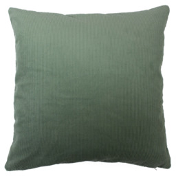 furn. Jagger Sage Green Ribbed Corduroy Cushion - Size: 45 x 45 cm - Wilko - thumbnail 3