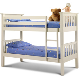 Julian Bowen Barcelona White Bunk Bed - Size: Single - Wilko - thumbnail 3