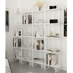 Decorotika Alice 5 Tier White Corner Bookshelf - Size: 180 x 45 x 22cm - Wilko - thumbnail 5