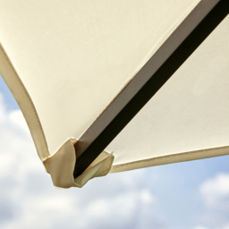 Outsunny 3 x 3m Cream Gazebo Awning Tent with Sides - Size: 260 x 297 x 297cm - White - Wilko - thumbnail 4