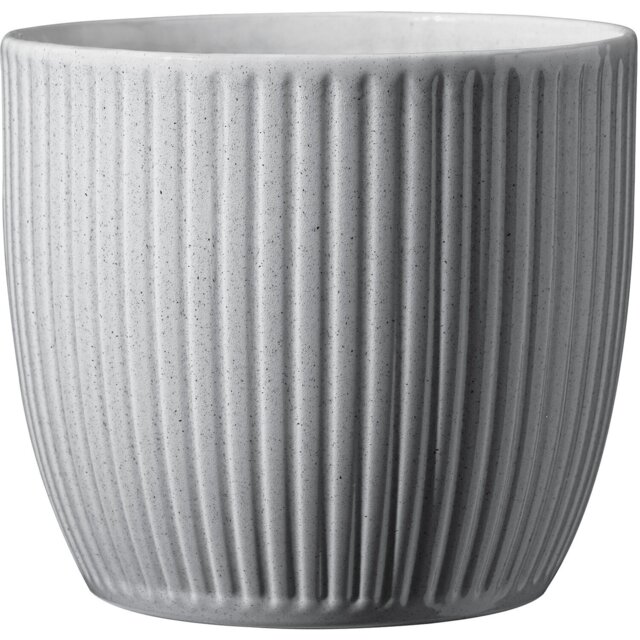Belice Delight Soft Grey Cover Pot - Soft Grey/16cm - Wilko - image 1