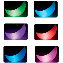 Intex Floating Crescent Moon LED Garden Light 135 x 43 x 89cm - Size: 8 x 31 x 31cm - Multi - Wilko - thumbnail 4