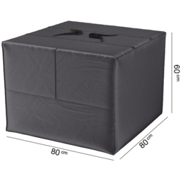 Platinum AeroCover Breathable Cushion Bag 60 x 80 x 80cm - Grey - Wilko - thumbnail 6