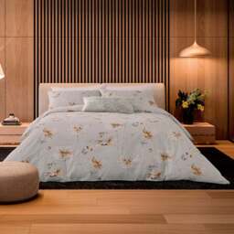 Nalu Nicole Scherzinger Alaula Double Stone and Sunset Duvet Set - Stone & Sunset - Wilko - thumbnail 1