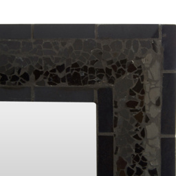 Premier Housewares 2300657 Black Glass Photo Frame 4 x 6 inch - Size: A6 - Wilko - thumbnail 4