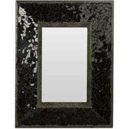 Premier Housewares 2300657 Black Glass Photo Frame 4 x 6 inch - Size: A6 - Wilko - thumbnail 1
