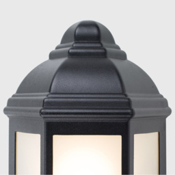 ValueLights Kayleigh Black Outdoor Wall Lantern with PIR Motion Sensor - Size: 33.5 x 9.5 x 17.5cm - Wilko - thumbnail 5