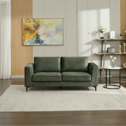 Brooklyn 3 Seater Moss Green Sofa - Wilko - thumbnail 4