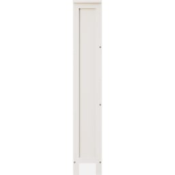 GFW Bergen White 3 Tier Shoe Cabinet - Size: 18 x 52 x 108cm - Wilko - thumbnail 6