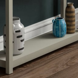 Vida Designs Arlington 3 Drawer Grey and Oak Console Table - Size: 30 x 100 x 74cm - Wilko - thumbnail 5