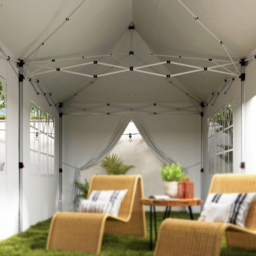 Outsunny 3 x 6m White UPF50+ Pop Up Gazebo with Sides and Carry Bag - Wilko - thumbnail 4