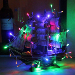 Shatchi 20 Cool White LED Gold Copper Wire Christmas String Light 2m - Size: 6 x 1.5 x 2cm - Wilko - thumbnail 4