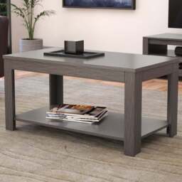 AVF Calibre Grey Oak Coffee Table - AVF Group Ltd - Wilko - thumbnail 1