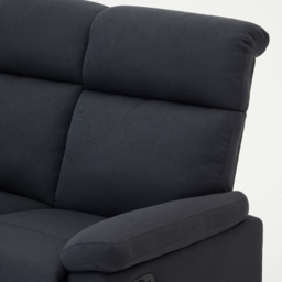 Home Detail Brody 2 Seater Dark Grey Manual Recliner Sofa - Wilko - thumbnail 7