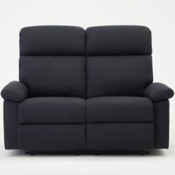 Home Detail Brody 2 Seater Dark Grey Manual Recliner Sofa - Wilko - thumbnail 3