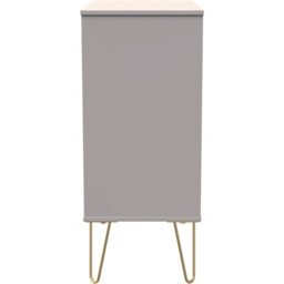 Crowndale Diamond 4 Drawer Kashmir Matt Chest of Drawers Ready Assembled - Wilko - thumbnail 4