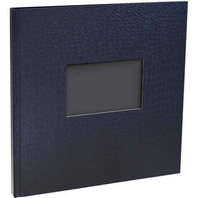 Exacompta Prestige Night Blue Photo Album 30 Sheets 60 Photos - Size: 1.7 x 24.7 x 24.7cm - Wilko - image 1
