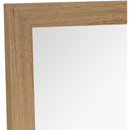 Single Essentials Free Standing Mirror 157 x 48cm - Brown - The Port. Co Gallery - Wilko - thumbnail 3
