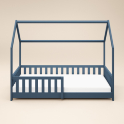 Flair Explorer Single Navy Play House Bed Frame with Rails - Blue - Wilko - thumbnail 4