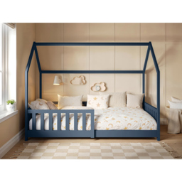 Flair Explorer Single Navy Play House Bed Frame with Rails - Blue - Wilko - thumbnail 5