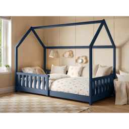 Flair Explorer Single Navy Play House Bed Frame with Rails - Blue - Wilko - thumbnail 6