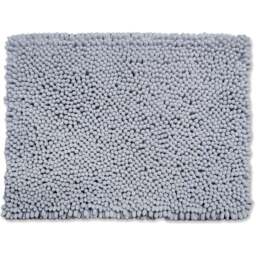 Allure Bath Fashions Jumbo Luxury Dove Grey Deep Pile Non-Slip Bobble Bath Mat 50 x 70cm - Wilko - thumbnail 1