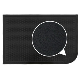 JVL Olympus Rubber Scraper Doormat 60 x 90cm - JVL Homewares - Wilko - thumbnail 7