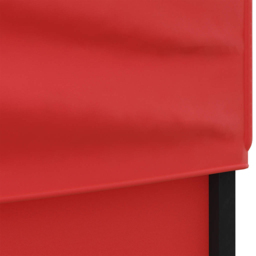 vidaXL 3 x 6m Red Foldable Party Tent with Sidewalls - Wilko - thumbnail 7