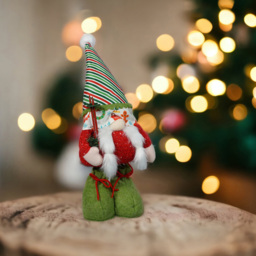 Xmas Haus Multicolour Light Up Extendable Gonk Christmas Decoration 34cm - Size: 15 x 20 x 34cm - Wilko - thumbnail 3