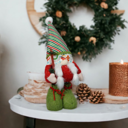 Xmas Haus Multicolour Light Up Extendable Gonk Christmas Decoration 34cm - Size: 15 x 20 x 34cm - Wilko - thumbnail 5