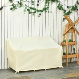 Outsunny Cream Waterproof 2 Seater Protection Cover 140 x 84 x 94cm - Wilko - thumbnail 3