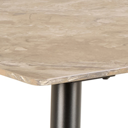 Florence Wicklow Brown and Black Ceramic Dining Table - Size: 4 Seater - Multi - Furniture To Go - Wilko - thumbnail 6