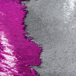 Velosso Mermaid Fuschia and Silver Filled Cushion 43 x 43cm 2 Pack - Multi - Wilko - thumbnail 3