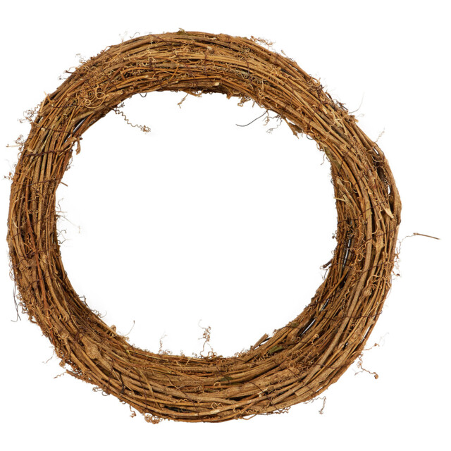 Grapevine Christmas Wreath Multipack - Brown - Wilko - image 1